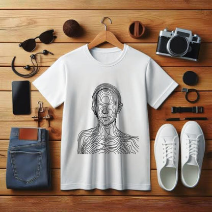 Abstract Illusion T-Shirt