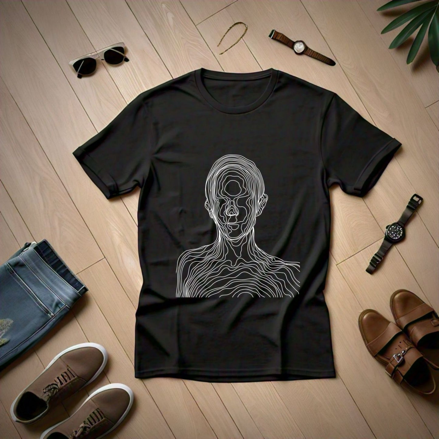 Abstract Illusion T-Shirt