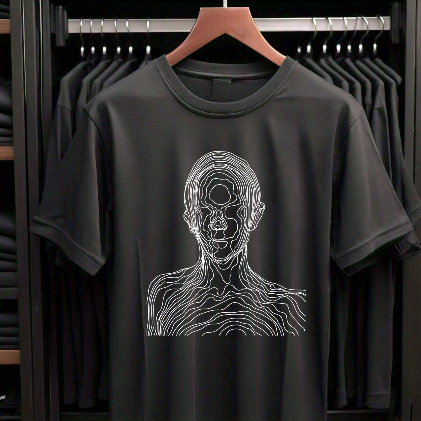 Abstract Illusion T-Shirt